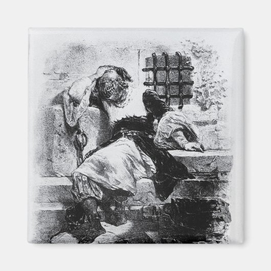 196.牢獄の鉄の仮面の男 マグネット (正面)