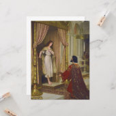 196.王様と乞食の女の子 カード (正面/裏面インサイチュ)