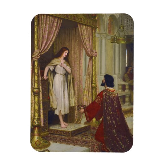 196.王様と乞食の女の子 マグネット (縦)