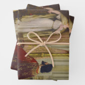 196.王様と乞食の女の子 ラッピングペーパーシート (インサイチュ)