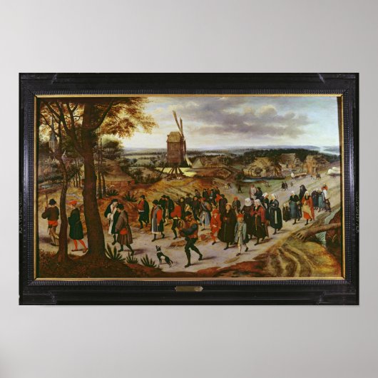 196.結婚行列 ポスター (正面)