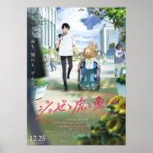 196.虎と魚を見る ポスター (正面)