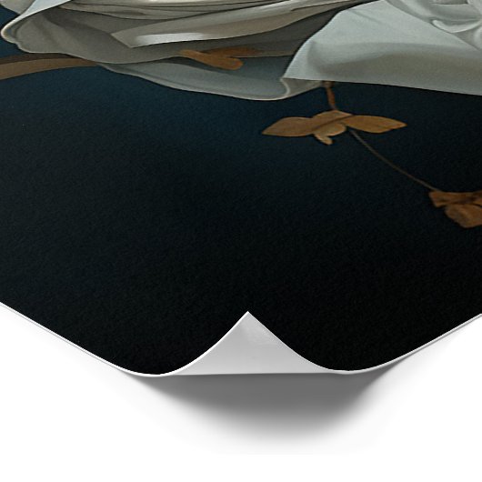 196.魔女と絵を描球体 ポスター (角)