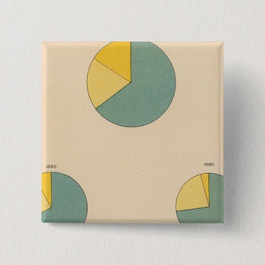 197綿花生産、輸出 缶バッジ (正面)