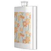 1970かわいらし年代のレトロな消音の花 フラスク (左)