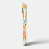 1970かわいらし年代のレトロな消音の花 Case-Mate iPhoneケース (裏面 / 左)