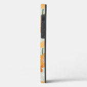 1970かわいらし年代のレトロな消音の花 Case-Mate iPhoneケース (裏面 / 左)