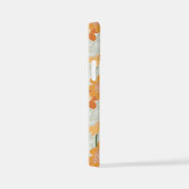 1970かわいらし年代のレトロな消音の花 iPhoneケース (右側面)