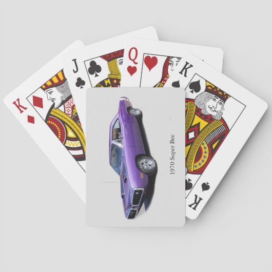 1970すごい Beeの遊カード トランプ (裏面)