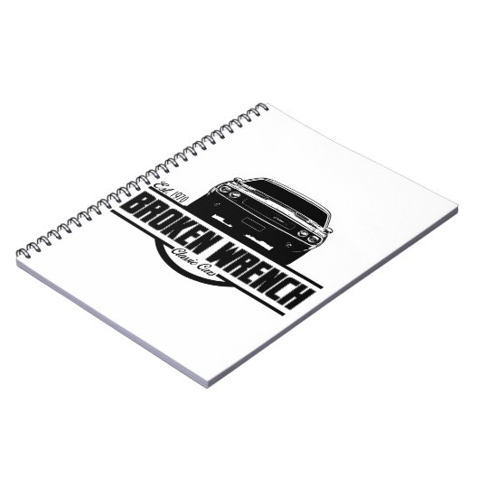 1970のごまかしの挑戦者サービス店 ノートブック (左側)