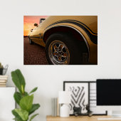 1970オールド4-4-2 W-30 ポスター (ホームオフィス)