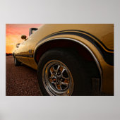 1970オールド4-4-2 W-30 ポスター (正面)