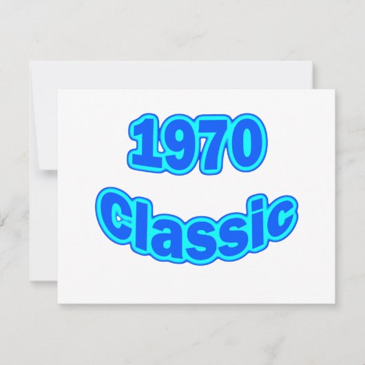 1970クラシック青 カード (正面)
