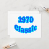 1970クラシック青 カード (正面/裏面インサイチュ)