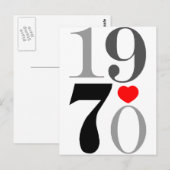 1970グラフィック ポストカード (正面/裏面)