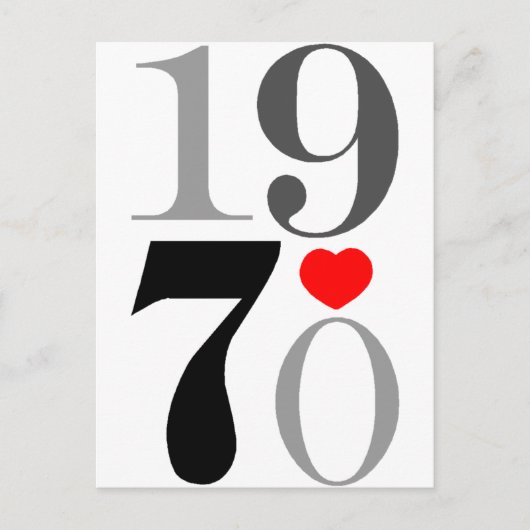 1970グラフィック ポストカード (正面)