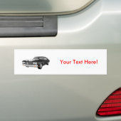 1970シェベルSS:黒仕上げ： バンパーステッカー (車上)