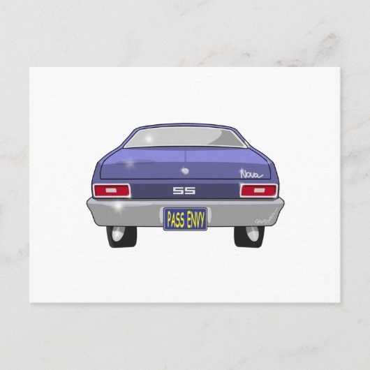 1970シボレーNova SS ポストカード (正面)