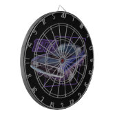 1970ストライプ ダーツボード (正面左)