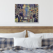 1970ズハーレムブックブックキャンバス キャンバスプリント (インサイチュ (寝室))