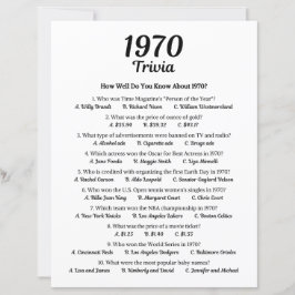 1970トリビアゲーム