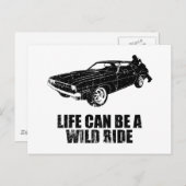 1970ドッジチャレンジャー ポストカード (正面/裏面)