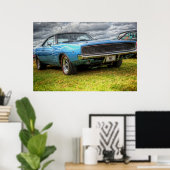 1970ドッジチャージャ ポスター (ホームオフィス)