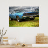1970ドッジチャージャ ポスター (キッチン)