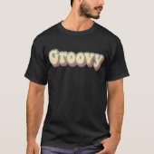 1970ノスタルジック、Groovy Tシャツ (正面)