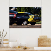 1970プリマス'キューダ440 & HEMI ポスター (キッチン)