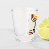 1970レトロヴィンテージポスター誕生日または懇親会 ショットグラス (左)