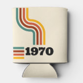 1970レトロヴィンテージポスター誕生日または懇親会 缶クーラー (裏面)
