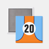 1970レーシングマグネット マグネット (正面/裏面)