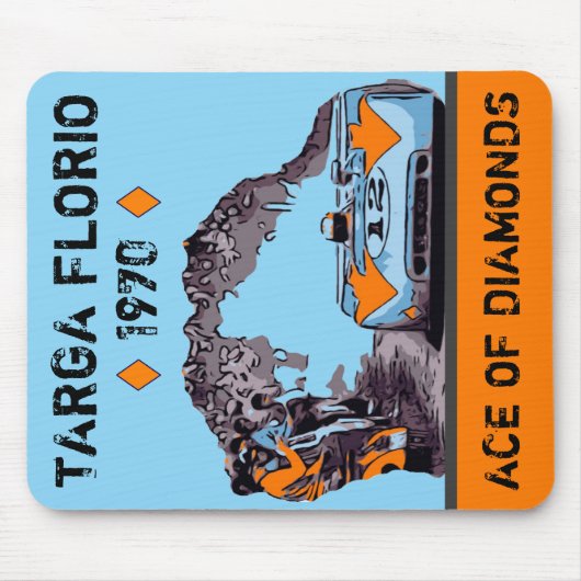 1970レース マウスパッド (正面)