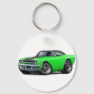1970ロードランナーグリーンブラックトップ キーホルダー