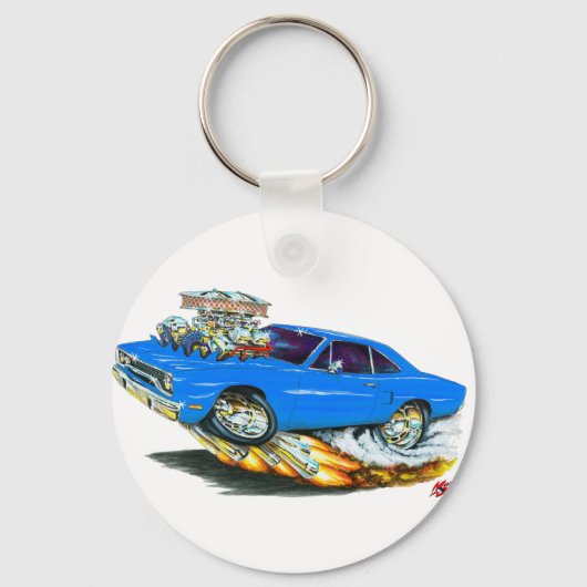 1970ロードランナーブルーカー キーホルダー (正面)