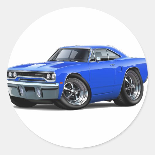 1970ロードランナーブルーカー ラウンドシール (正面)