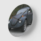 1970ヴィンテージ空冷 ラウンド壁時計 (傾斜)