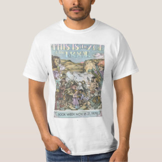 1970人の児童読書週間のワイシャツ Tシャツ