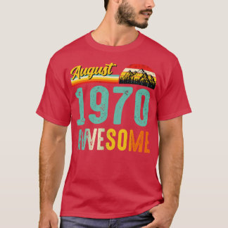 1970威厳がある誕生日ギフトシャツヴィンテージ威厳がある197 Tシャツ