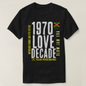 1970実在年MEN SLOW DANCE Basic Dark T-Shirt Tシャツ (デザイン正面)