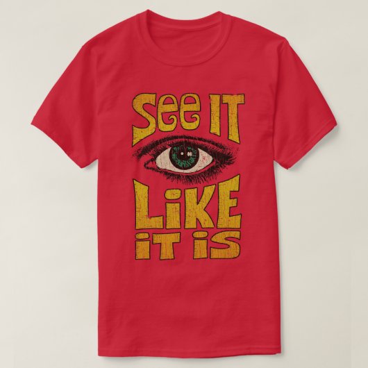 1970年のように見る Tシャツ (デザイン正面)