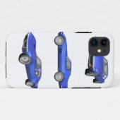 1970年のコルベット: 青い終わり: Case-Mate iPhoneケース (裏面(横))