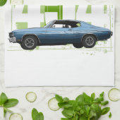 1970年のシボレーChevelle SS キッチンタオル (折り畳み)