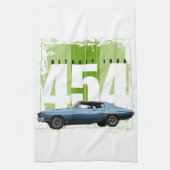 1970年のシボレーChevelle SS キッチンタオル (縦)