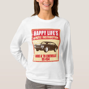 1970年のシボレーChevelle SS 454 Tシャツ