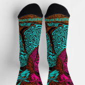 1970年のスタイル抽象芸術猫 ソックス (上部)