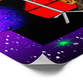 1970年のディスコレトロの地球外ラウンジ ポスター (角)