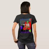 1970年のディスコレトロの地球外ラウンジ Tシャツ (裏面フル)
