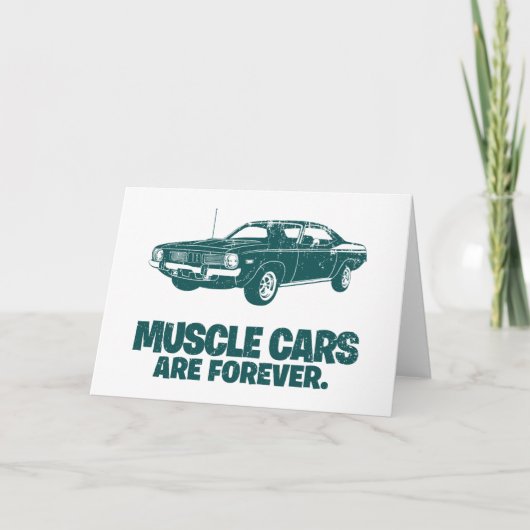 1970年のプリマスバラクーダ カード (正面)